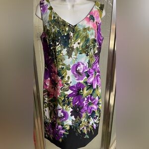 Floral connected apparel dress 6